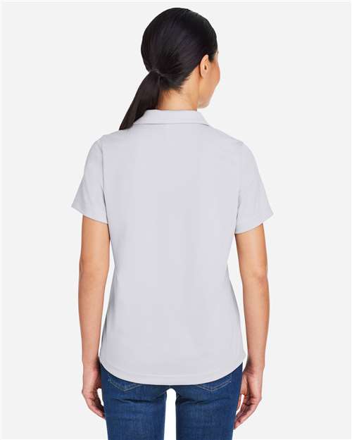 CORE365 CE104W - Women's Market Snag Protect Mesh Polo - Platinum