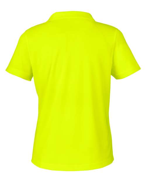 CORE365 CE104W - Women's Market Snag Protect Mesh Polo - Safety Yellow