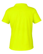 CORE365 CE104W - Women's Market Snag Protect Mesh Polo - Safety Yellow