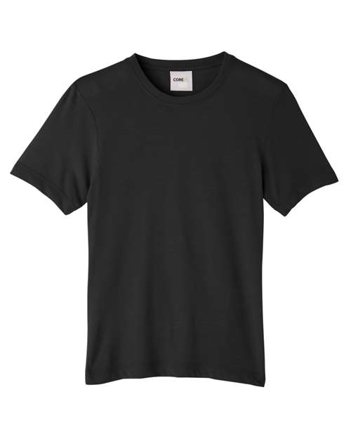 CORE365 CE111Y - Youth Fusion ChromaSoftTM Performance T-Shirt - Black