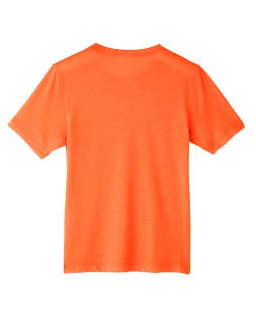 CORE365 CE111Y - Youth Fusion ChromaSoftTM Performance T-Shirt - Campus Orange