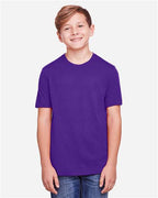 CORE365 CE111Y - Youth Fusion ChromaSoftTM Performance T-Shirt - Campus Purple