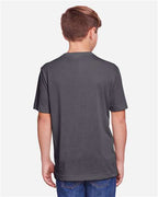 CORE365 CE111Y - Youth Fusion ChromaSoftTM Performance T-Shirt - Carbon