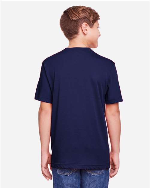 CORE365 CE111Y - Youth Fusion ChromaSoftTM Performance T-Shirt - Classic Navy