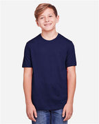 CORE365 CE111Y - Youth Fusion ChromaSoftTM Performance T-Shirt - Classic Navy