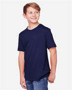 CORE365 CE111Y - Youth Fusion ChromaSoftTM Performance T-Shirt - Classic Navy