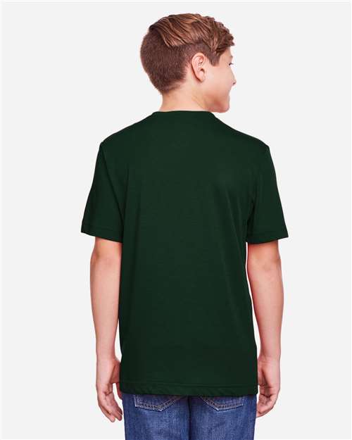 CORE365 CE111Y - Youth Fusion ChromaSoftTM Performance T-Shirt - Forest