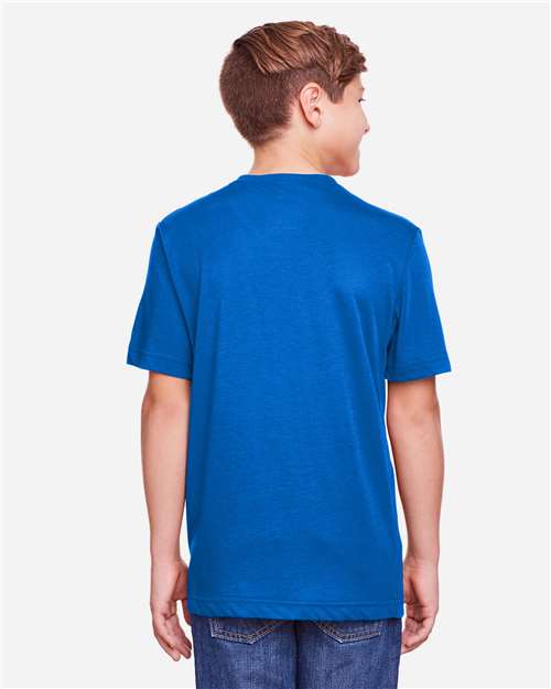 CORE365 CE111Y - Youth Fusion ChromaSoftTM Performance T-Shirt - True Royal