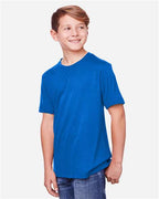CORE365 CE111Y - Youth Fusion ChromaSoftTM Performance T-Shirt - True Royal