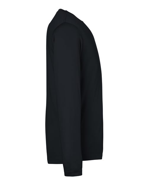 CORE365 CE10L - Unisex Capital Long Sleeve Performance T-Shirt - Black