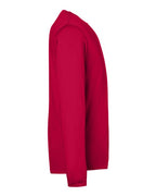 CORE365 CE10L - Unisex Capital Long Sleeve Performance T-Shirt - Classic Red