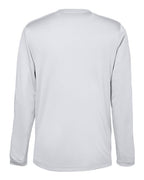 CORE365 CE10L - Unisex Capital Long Sleeve Performance T-Shirt - Platinum