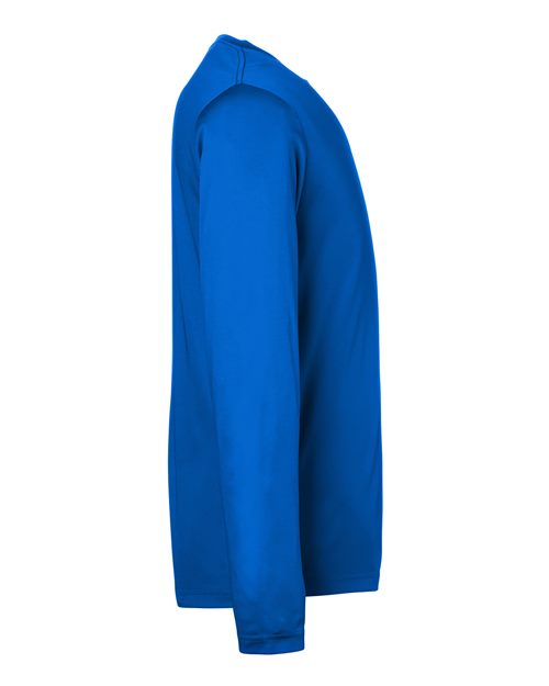 CORE365 CE10L - Unisex Capital Long Sleeve Performance T-Shirt - True Royal