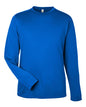 CORE365 CE10L - Unisex Capital Long Sleeve Performance T-Shirt - True Royal