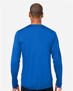 CORE365 CE10L - Unisex Capital Long Sleeve Performance T-Shirt - True Royal