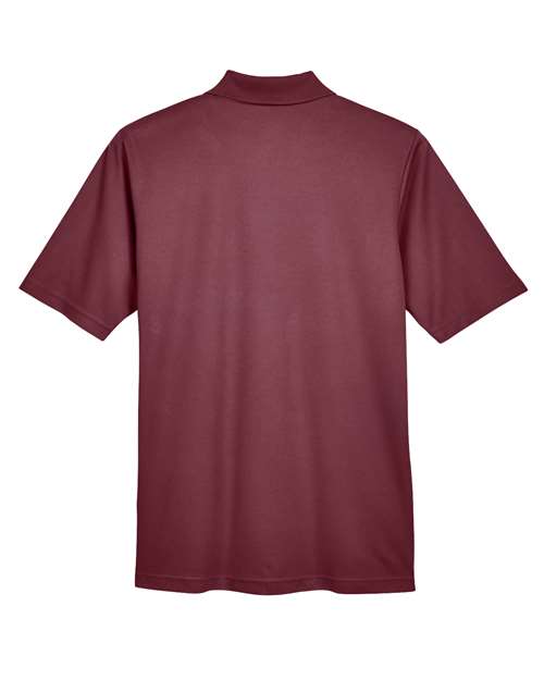 CORE365 88181P - Men's Origin Performance Pique Polo with Pocket - Burgundy