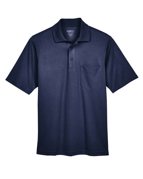 CORE365 88181P - Men's Origin Performance Pique Polo with Pocket - Classic Navy
