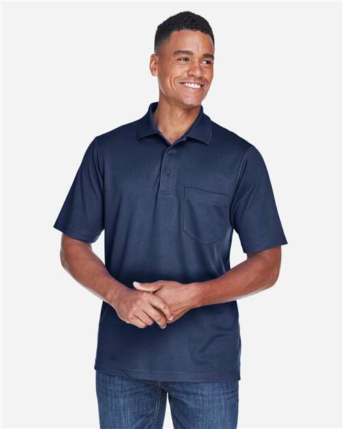 CORE365 88181P - Men's Origin Performance Pique Polo with Pocket - Classic Navy