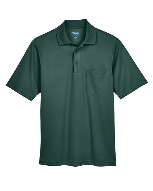 CORE365 88181P - Men's Origin Performance Pique Polo with Pocket - Forest