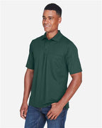 CORE365 88181P - Men's Origin Performance Pique Polo with Pocket - Forest