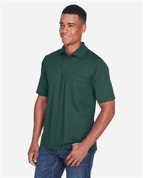 CORE365 88181P - Men's Origin Performance Pique Polo with Pocket - Forest