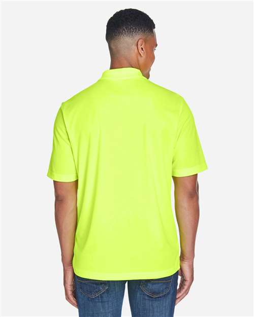 CORE365 88181P - Men's Origin Performance Pique Polo with Pocket - Safety Yellow