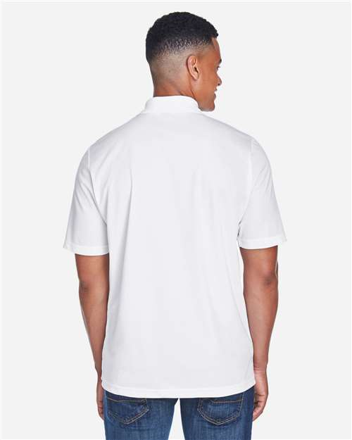 CORE365 88181P - Men's Origin Performance Pique Polo with Pocket - White