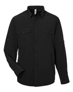 CORE365 CE510L - Men's Ultra UVP Marina Shirt - Black