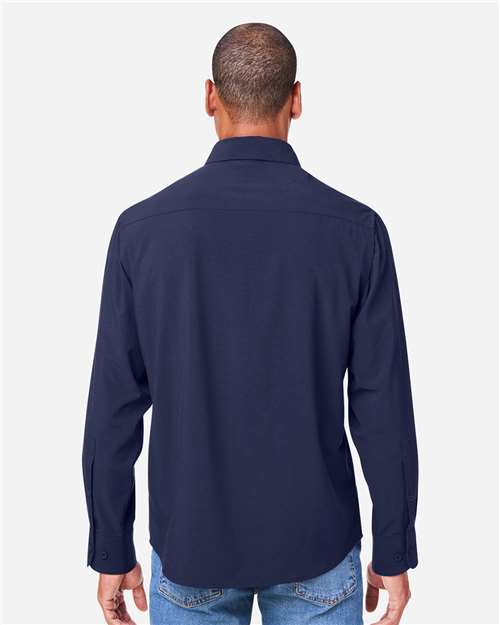 CORE365 CE510L - Men's Ultra UVP Marina Shirt - Classic Navy