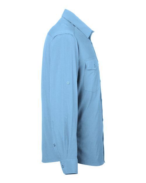 CORE365 CE510L - Men's Ultra UVP Marina Shirt - Columbia Blue