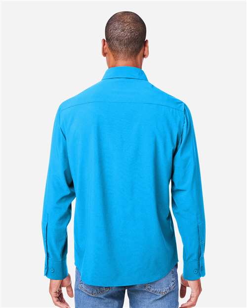 CORE365 CE510L - Men's Ultra UVP Marina Shirt - Electric Blue