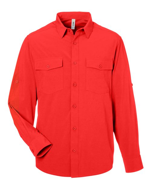 CORE365 CE510L - Men's Ultra UVP Marina Shirt - Marina Red