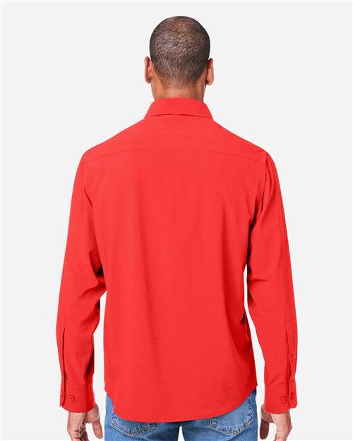 CORE365 CE510L - Men's Ultra UVP Marina Shirt - Marina Red