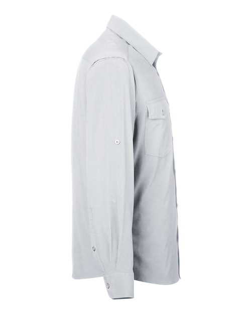 CORE365 CE510L - Men's Ultra UVP Marina Shirt - Platinum