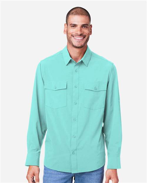 CORE365 CE510L - Men's Ultra UVP Marina Shirt - Sea Glass