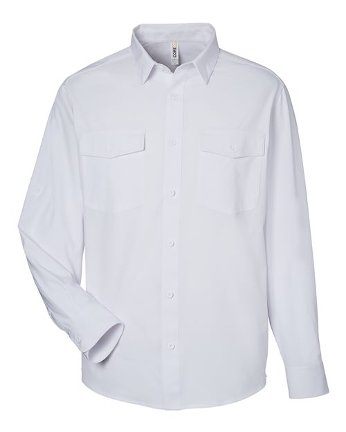 CORE365 CE510L - Men's Ultra UVP Marina Shirt - White