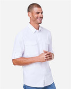 CORE365 CE510L - Men's Ultra UVP Marina Shirt - White