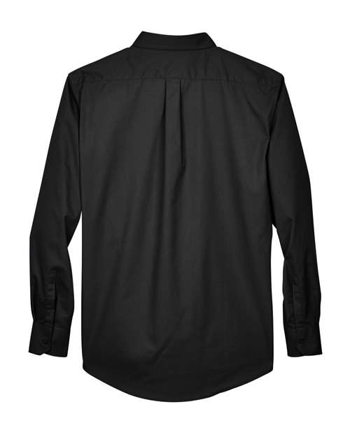 CORE365 88193 - Men's Operate Twill Dress Shirt - Black