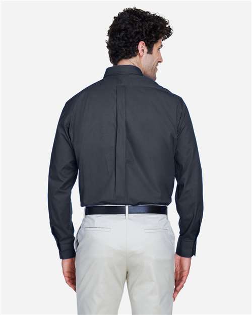 CORE365 88193 - Men's Operate Twill Dress Shirt - Carbon