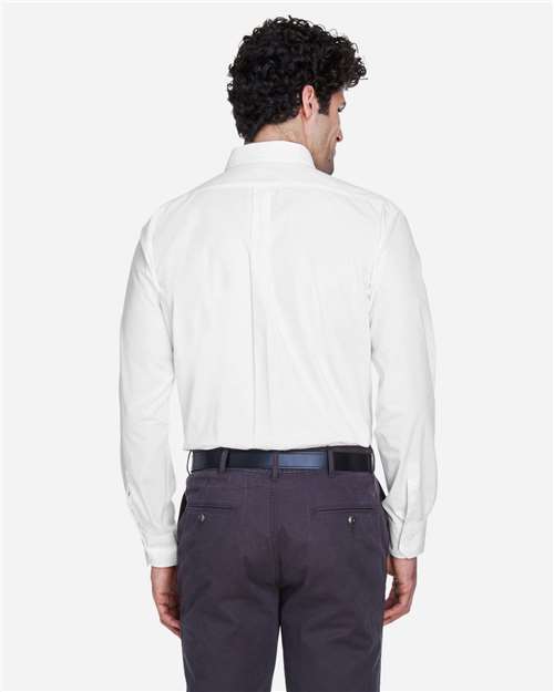 CORE365 88193 - Men's Operate Twill Dress Shirt - White