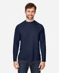 CORE365 CE110 — Unisex Ultra UVP™ Marina Raglan Long Sleeve T-Shirt — Classic Navy