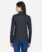 CORE365 78192 - Women's Pinnacle Performance Long Sleeve Pique Polo - Carbon