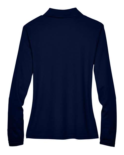 CORE365 78192 - Women's Pinnacle Performance Long Sleeve Pique Polo - Classic Navy