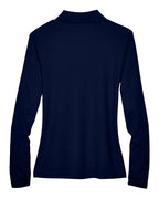 CORE365 78192 - Women's Pinnacle Performance Long Sleeve Pique Polo - Classic Navy