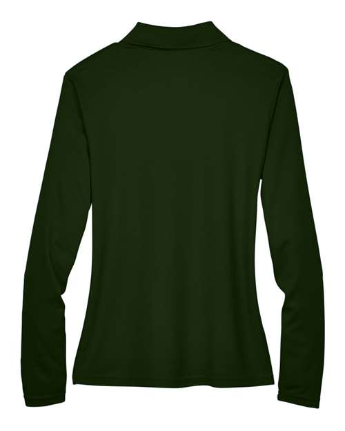 CORE365 78192 - Women's Pinnacle Performance Long Sleeve Pique Polo - Forest