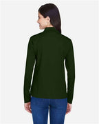 CORE365 78192 - Women's Pinnacle Performance Long Sleeve Pique Polo - Forest