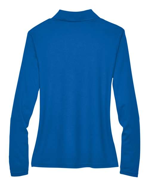 CORE365 78192 - Women's Pinnacle Performance Long Sleeve Pique Polo - True Royal