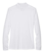 CORE365 78192 - Women's Pinnacle Performance Long Sleeve Pique Polo - White