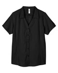 CORE365 CE510W - Women's Ultra UVP Marina Shirt - Black