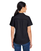CORE365 CE510W - Women's Ultra UVP Marina Shirt - Black